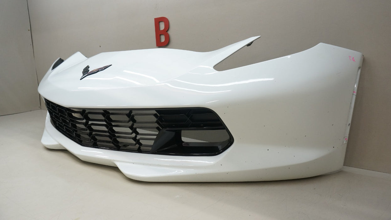 2014-2019 CHEVROLET CORVETTE C7 FRONT BUMPER COVER 22777888 OEM