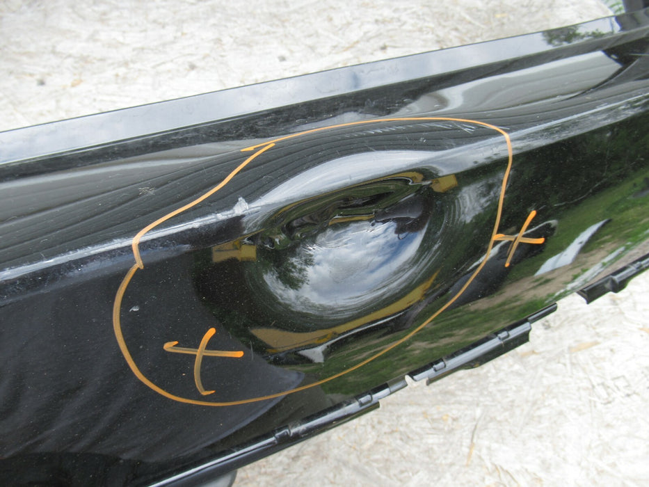 2008-2010 AUDI Q5 REAR BUMPER COVER PANEL PLASTIC BLACK 8R0807385C OEM