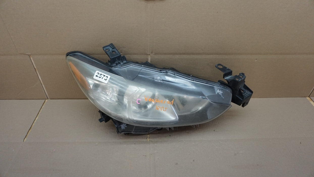 2014-2017 MZDA 6 FRONT RIGHT PASSENGERS SIDE HEADLIGHT OEM 14 15 16 17