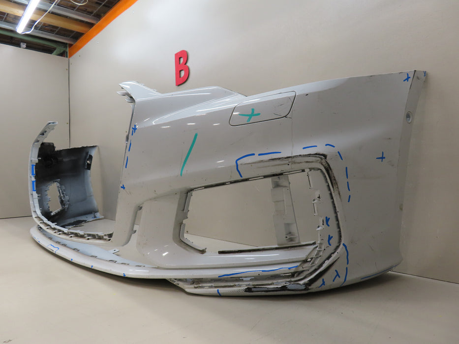 2019-2021 AUDI A6 C8 S-LINE FRONT BUMPER COVER OEM 4K0807437C