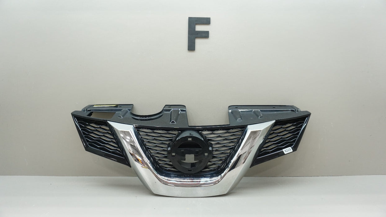 2014-2016 NISSAN ROGUE FRONT UPPER MAIN GRILLE 623109TA0A OEM 14 15 16