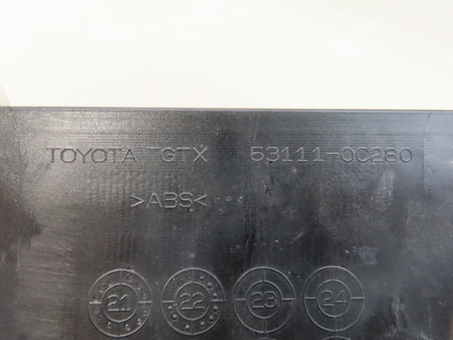 2023-2024 TOYOTA SEQUOIA FRONT UPPER GRILL GRILLE TRIM MOLDING OEM