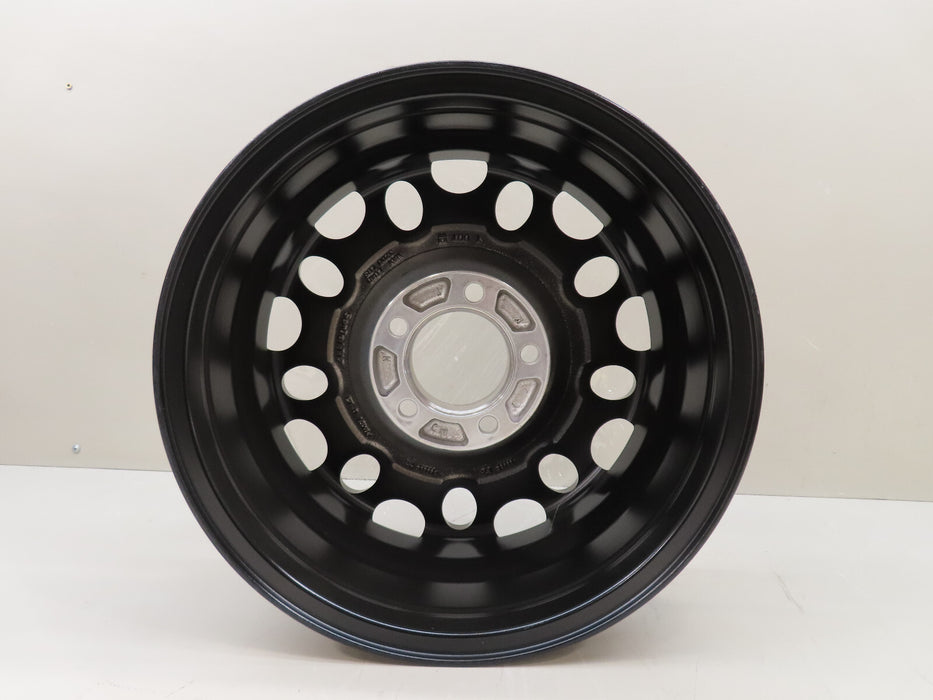 SENDEL 15X6 5/4.5 ALUMINUM BLACK TRAILER WHEEL RIM T07-56545BM (P)