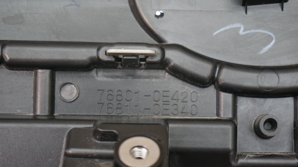 2024-2026 TOYOTA GRAND HIGHLANDER REAR TAILGATE GARNISH 76801-0E420 OEM