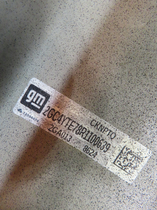 2024 CHEVROLET SILVERADO 3500HD LT  REAR TAILGATE SHELL OEM