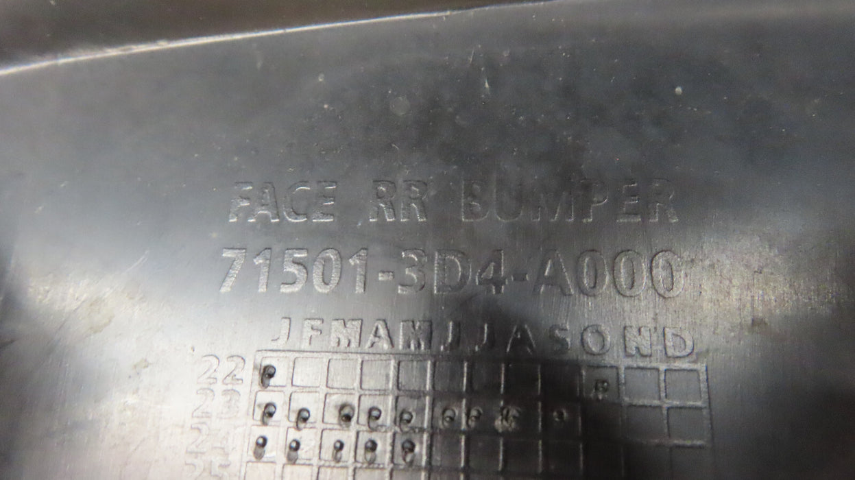 2023-2024 HONDA CRV CR-V REAR BUMPER COVER OEM 71501-3D4-A000