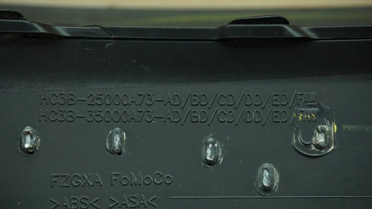 2017-2020 FORD F250 XLT LEFT FRONT FENDER EMBLEM ORNAMENT CHROME OEM 17 18 19 20