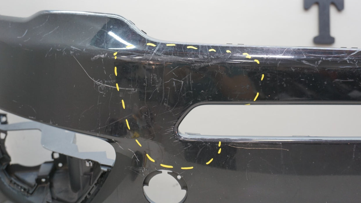 2017-2021 JEEP COMPASS FRONT BUMPER COVER W/ LOWER 5SY47TRMAC OEM 17 18 19 20 21