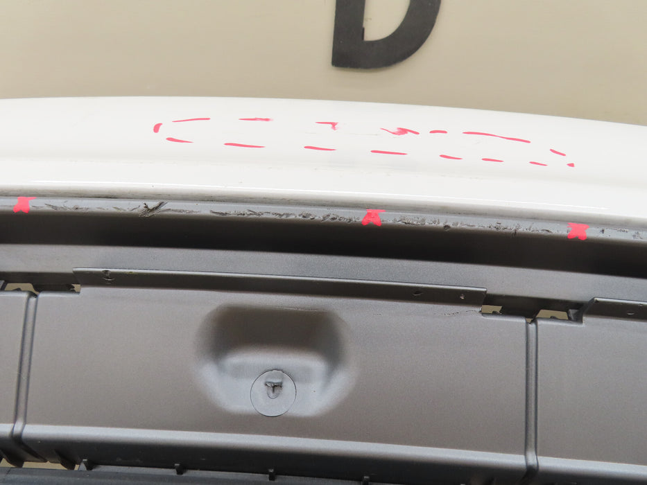 2009-2012 AUDI A4 S-LINE REAR BUMPER COVER W/VALANCE OEM
