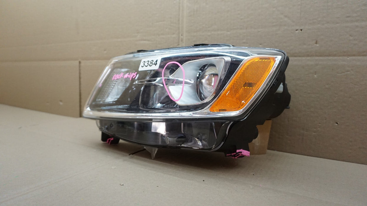 2014-2016 JEEP GRAND CHEROKEE LH LEFT DRIVER SIDE HEADLIGHT OEM 14 15 16