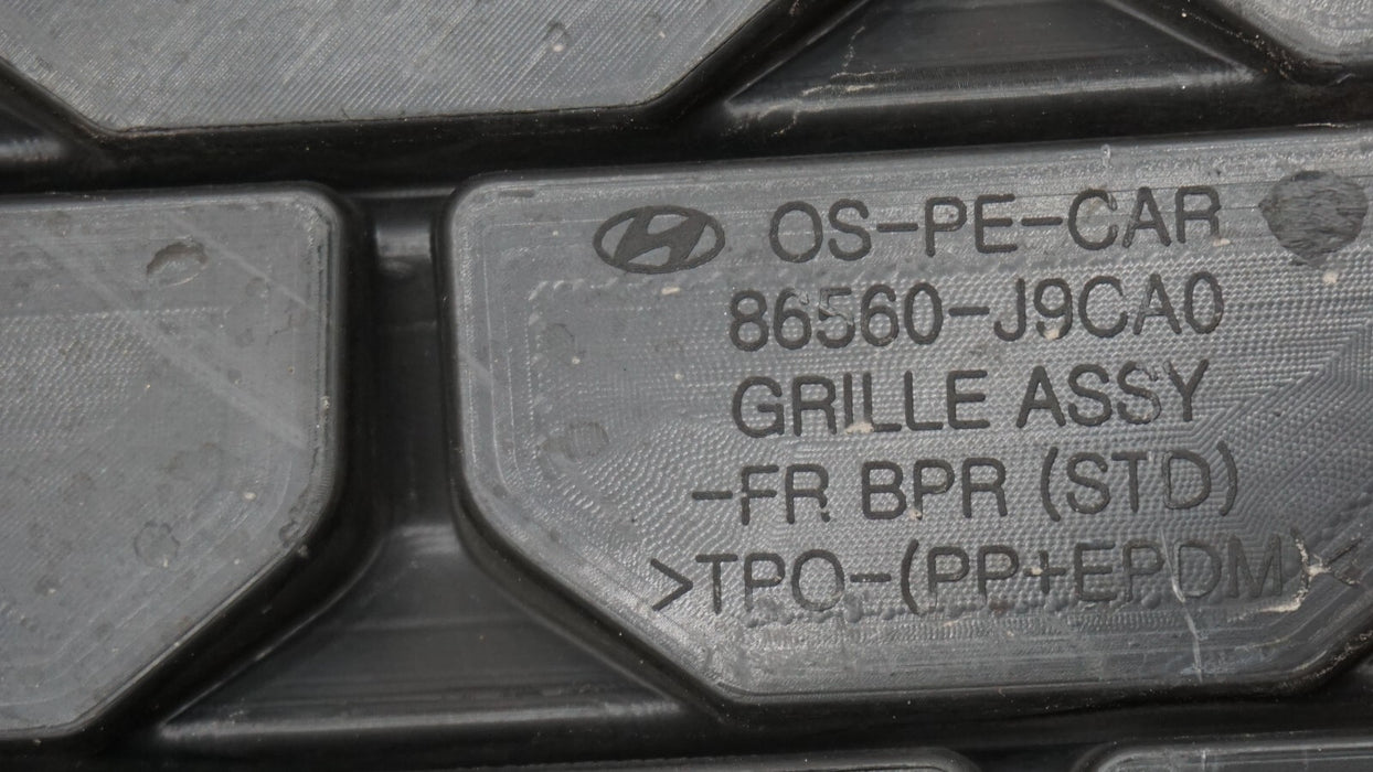 2022-2023 HYUNDAI KONA FRONT BUMPER LOWER GRILLE 86560-J9CA0 OEM 22 23