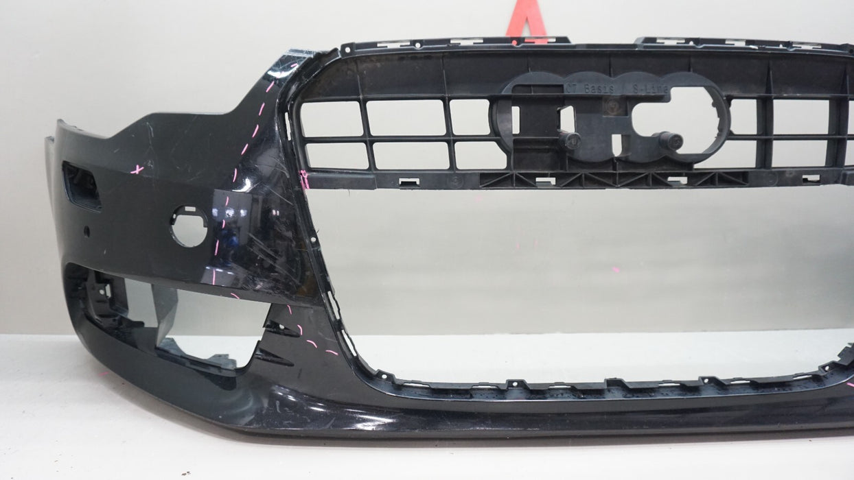 2017-2018 AUDI A6 FRONT BUMPER COVER PANEL OEM 4G0807437