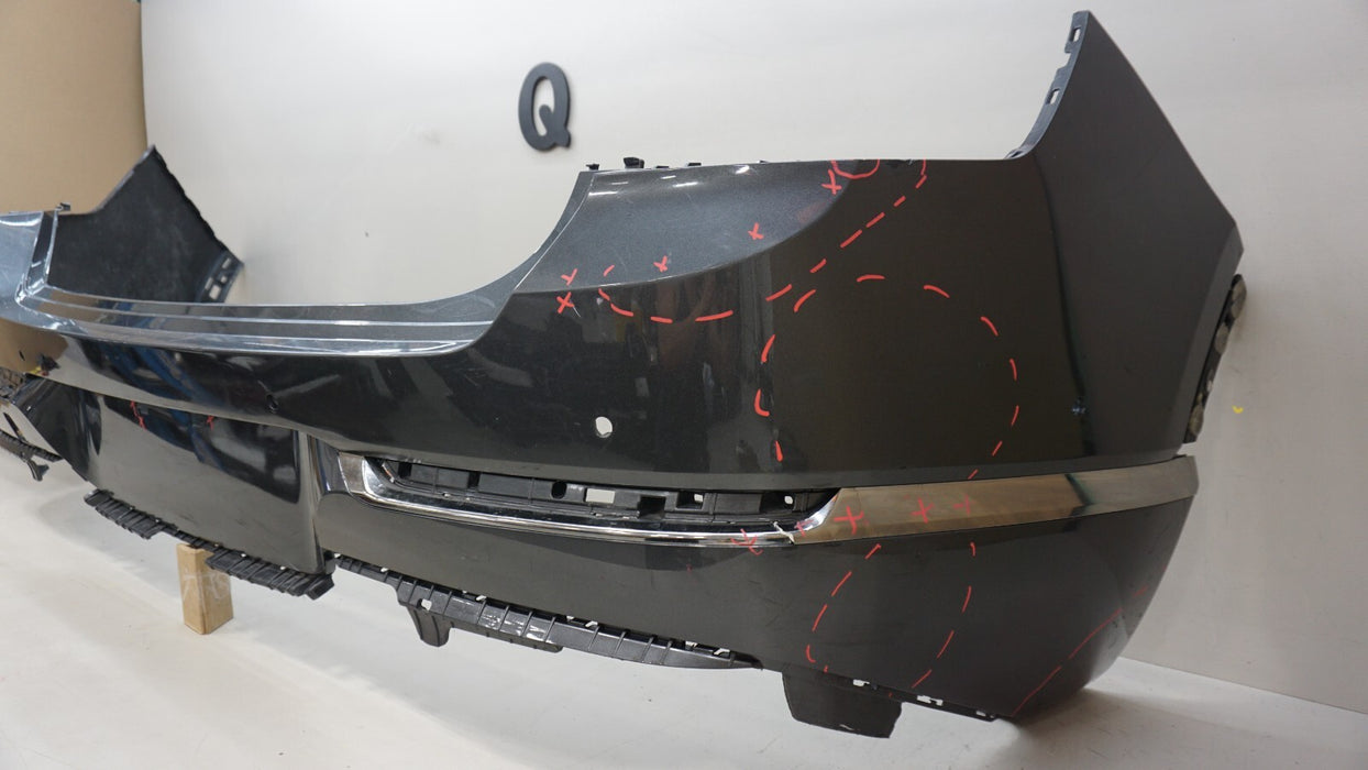 2020-2022 GENESIS GV80 REAR BUMPER COVER W/ SENSOR HOLES OEM