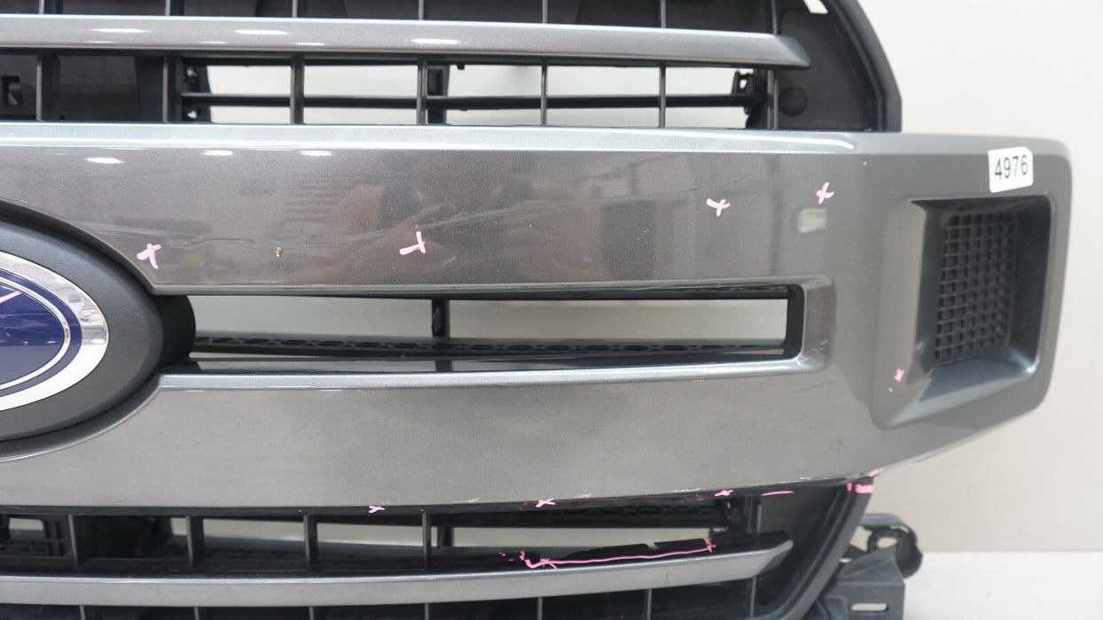 2018-2020 FORD F-150 F150 FRONT RADIATOR GRILLE W/ ACTIVE SHUTTER JL34-8475 OEM