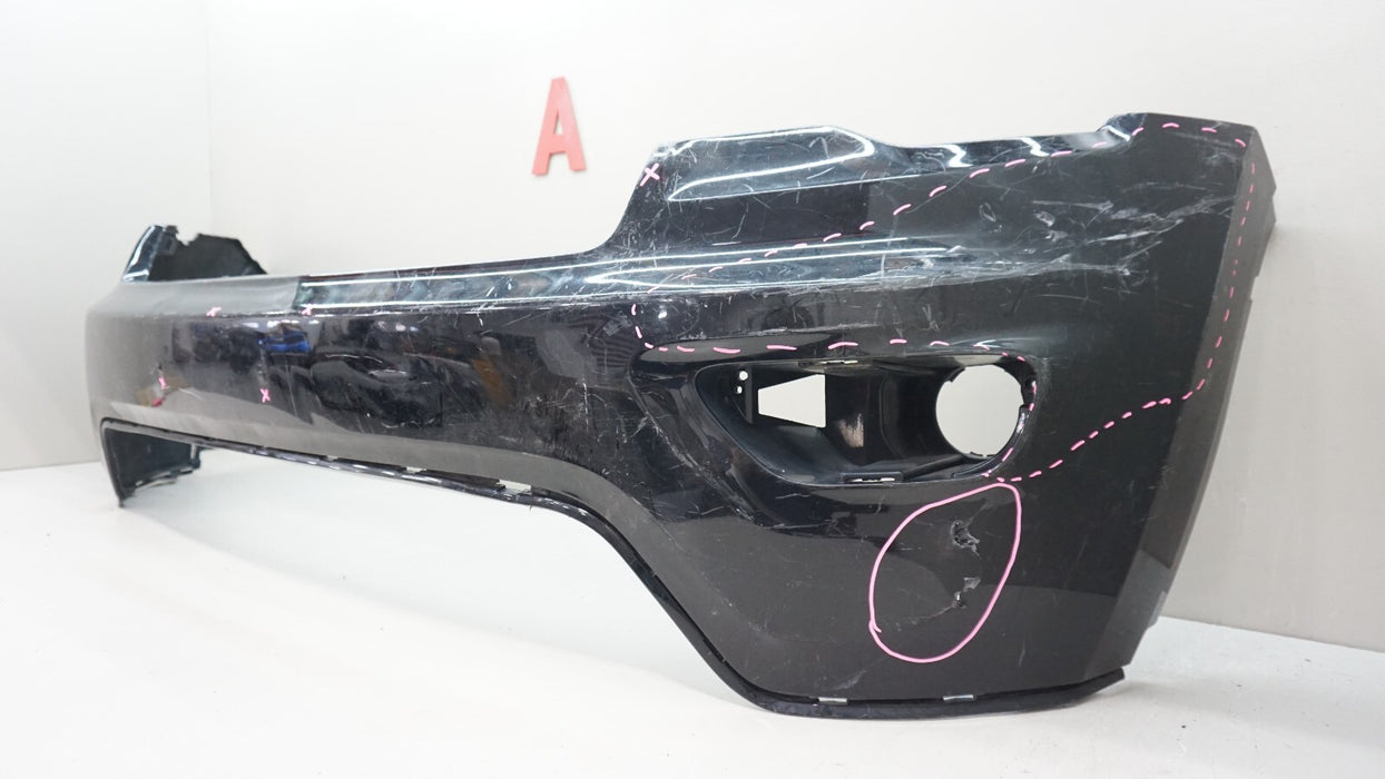 2017-2021 JEEP GRAND CHEROKEE FRONT BUMPER COVER 5X1.9TRMAA OEM 17 18 19 20 21