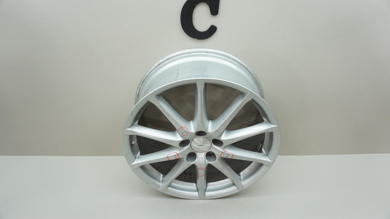 2004-2012 ASTON MARTIN DB9 FRONT WHEEL RIM 10 SPOKE 19" 19X8.5 OEM 9G43-1007-AC
