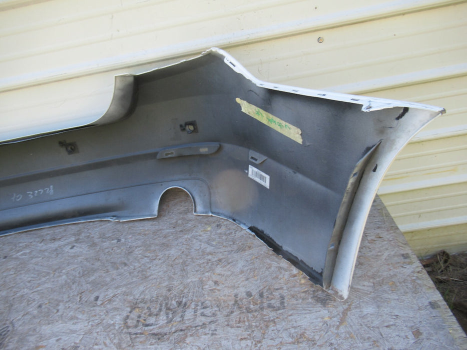 2011-2013 BMW 528I F10 REAR BUMPER COVER PANEL PLASTIC ALPIWEISS 7240334 OEM