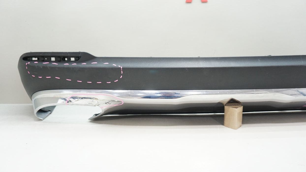 2016-2018 MERCEDES BENZ GLC300 REAR LOWER BUMPER COVER VALANCE OEM A2538850925