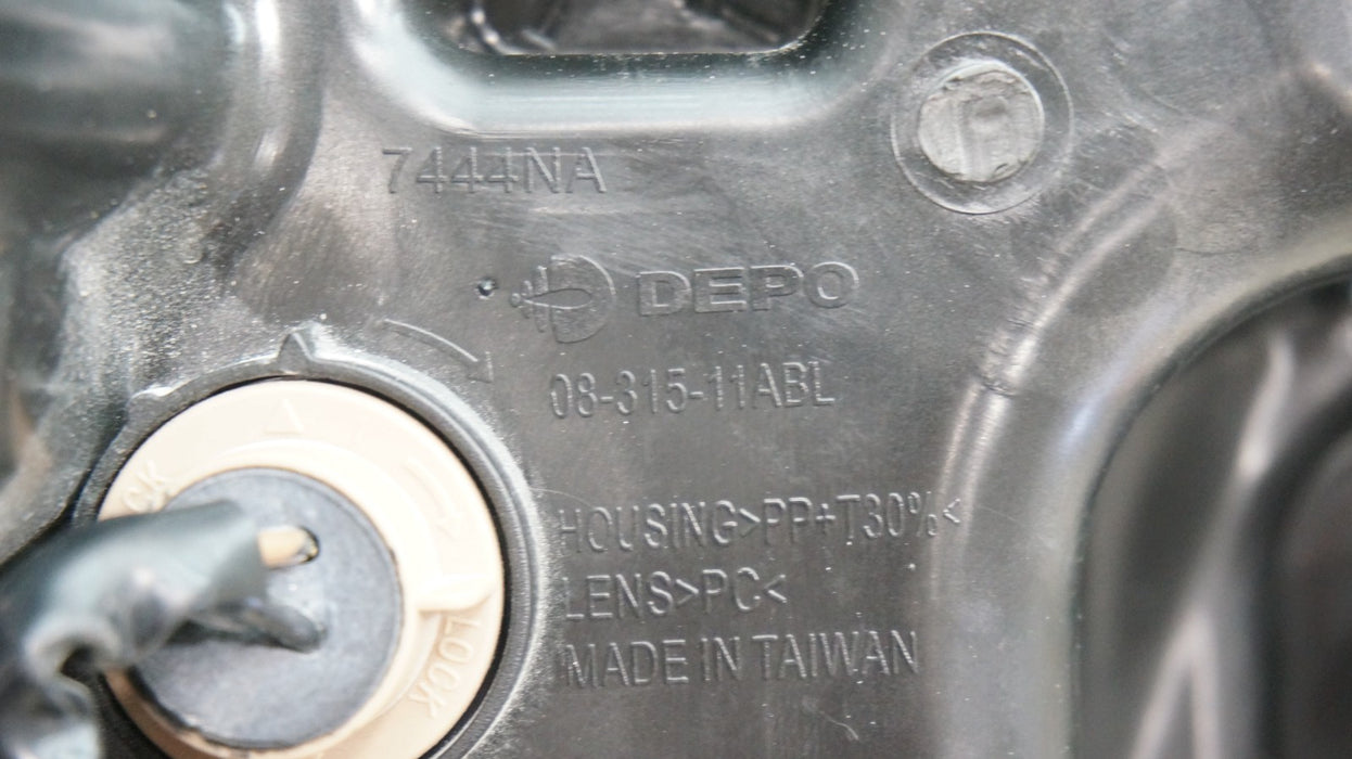 2016-2018 NISSAN ALTIMA FRONT LEFT DRIVERS SIDE HALOGEN HEADLIGHT DEPO