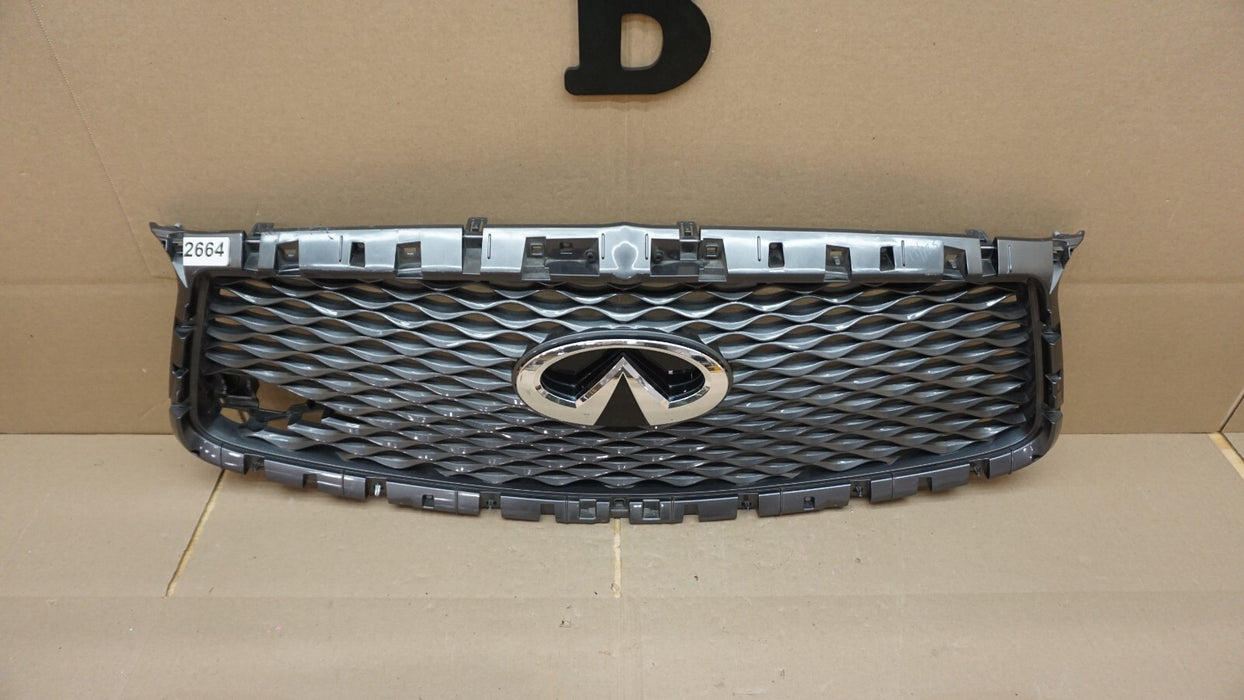 2018-2020 INFINITI QX80 FRONT BUMPER GRILLE OEM W/O CAMERA 18 19 20