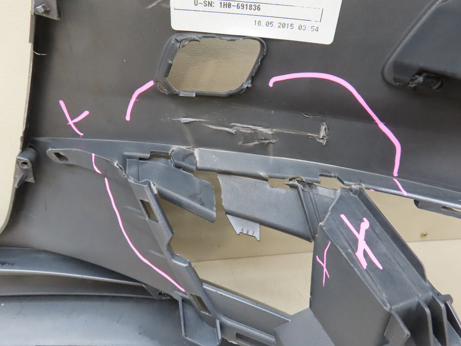 2015-2016 AUDI A3 FRONT BUMPER COVER OEM 8V5 807 437