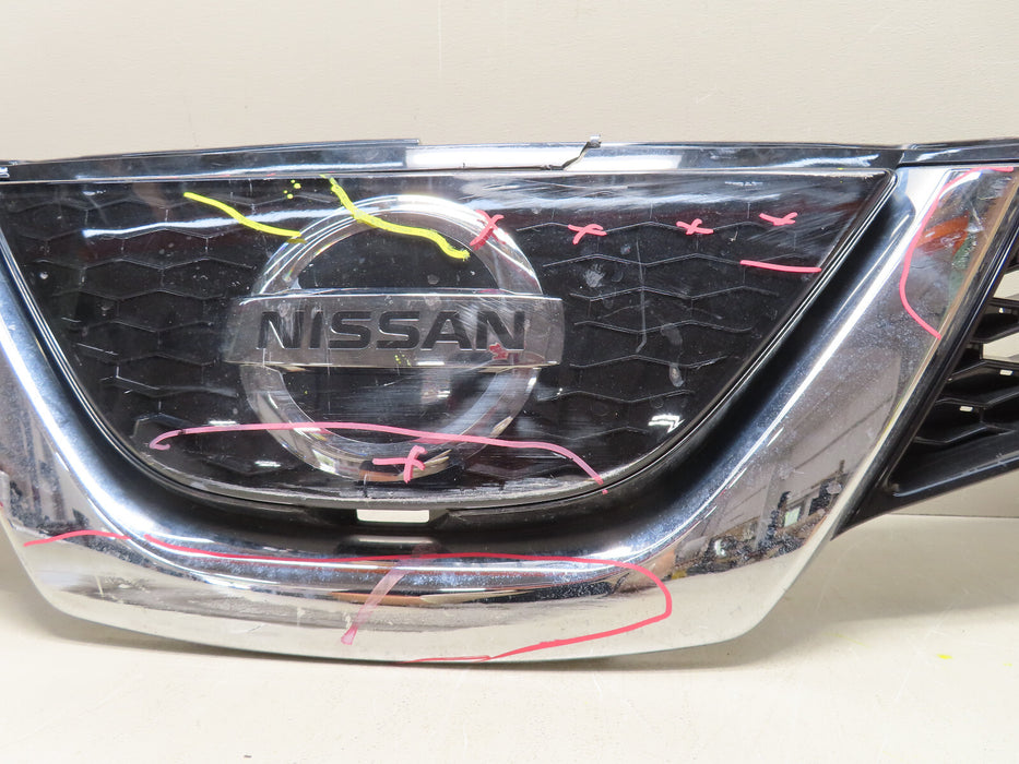 2017 2018 2019 NISSAN ROUGE FRONT UPPER RADIATOR GRILLE GRILL OEM 62310 6MD5A