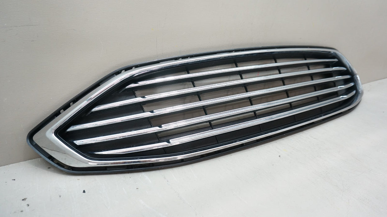 2017-2018 FORD FUSION FRONT UPPER BUMPER GRILLE GRILL OEM HS73-8150-AEW