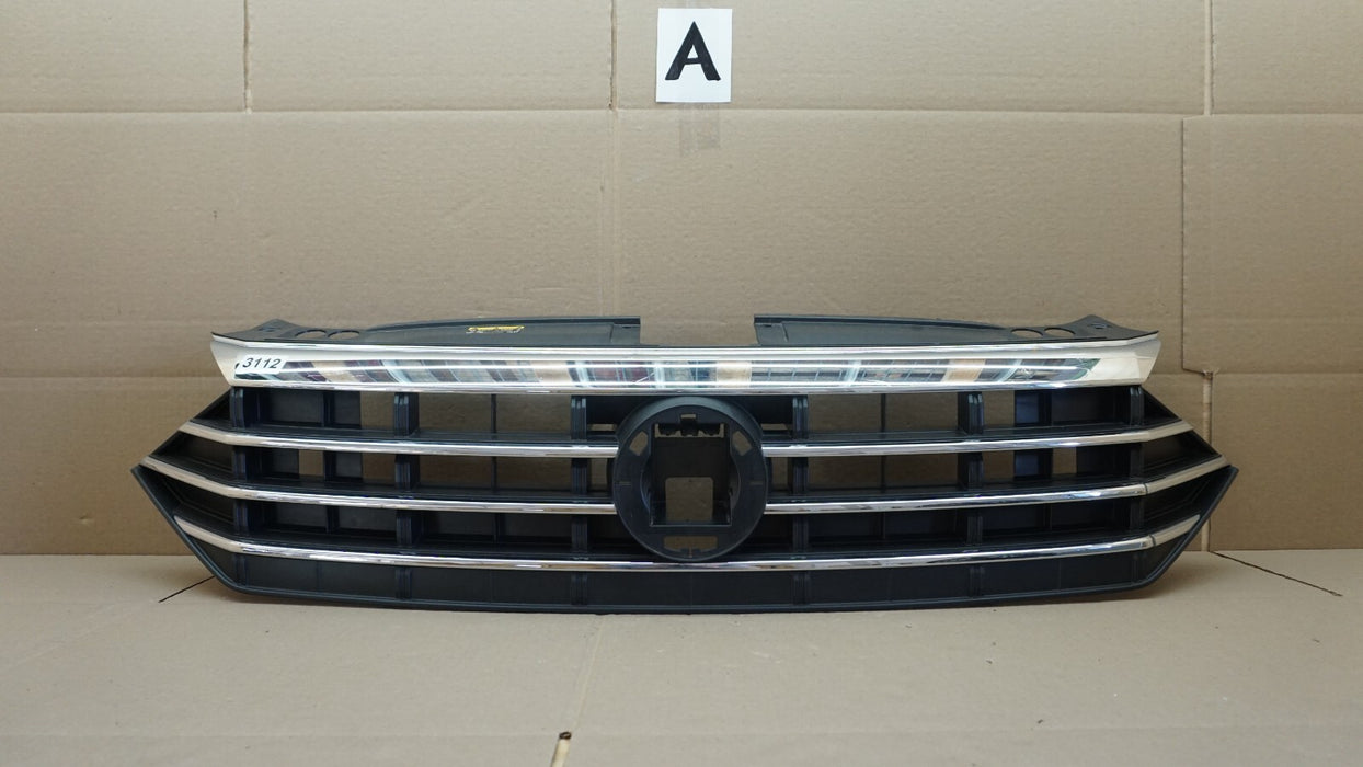 2019-2020 VOLKSWAGEN JETTA FRONT BUMPER RADIATOR GRILLE GRILL CHROME OEM 19 20