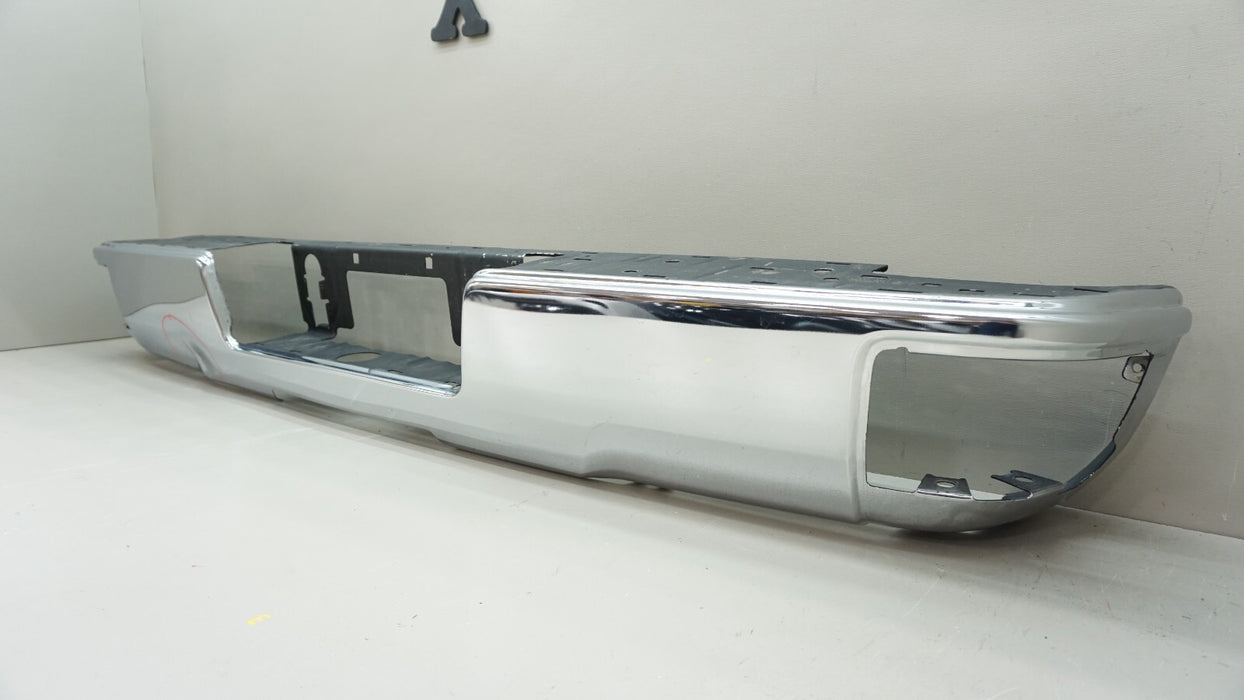 2014-2018 CHEVROLET SILVERADO SIERRA 1500 REAR METAL BUMPER COVER OEM