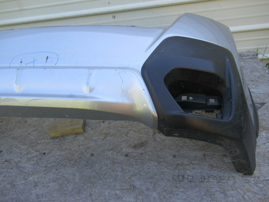 2018-2019 SUBARU CROSSTRACK REAR BUMPER COVER PLASTIC SILVER FACTORY OEM