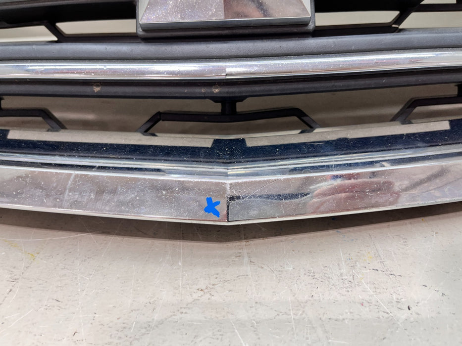 2013-2017 CHEVROLET TRAVERSE FRONT UPPER GRILLE 20988633 OEM