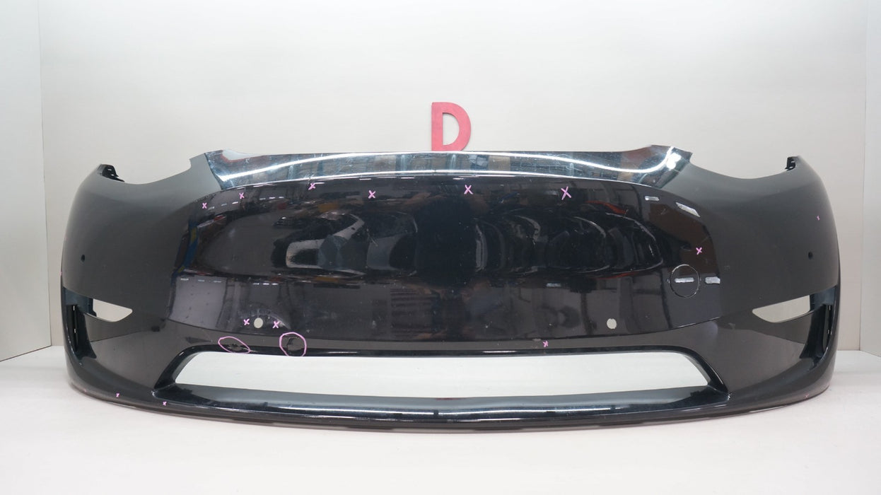 2020-2024 TESLA MODEL Y FRONT BUMPER COVER PANEL OEM 1493745-00-A