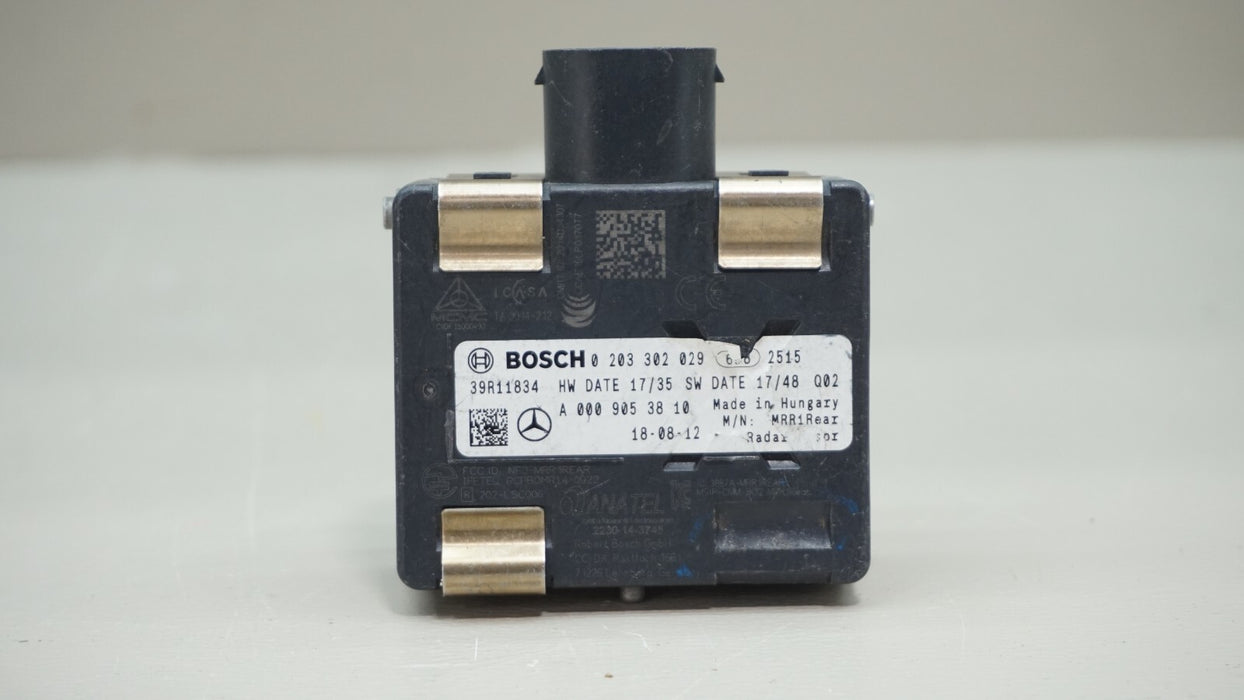 2019-2021 MERCEDES CLA C CLASS BLIND SPOT RADAR SENSOR MODULE OEM 0203302029