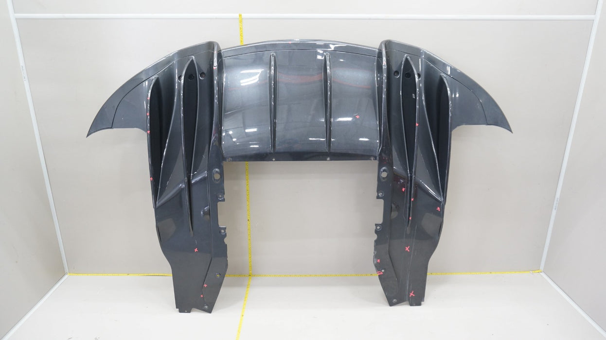 2016-2021 MCLAREN 570S 570GT REAR LOWER DIFFUSER VALANCE SPLITTER OEM 13A3797CP
