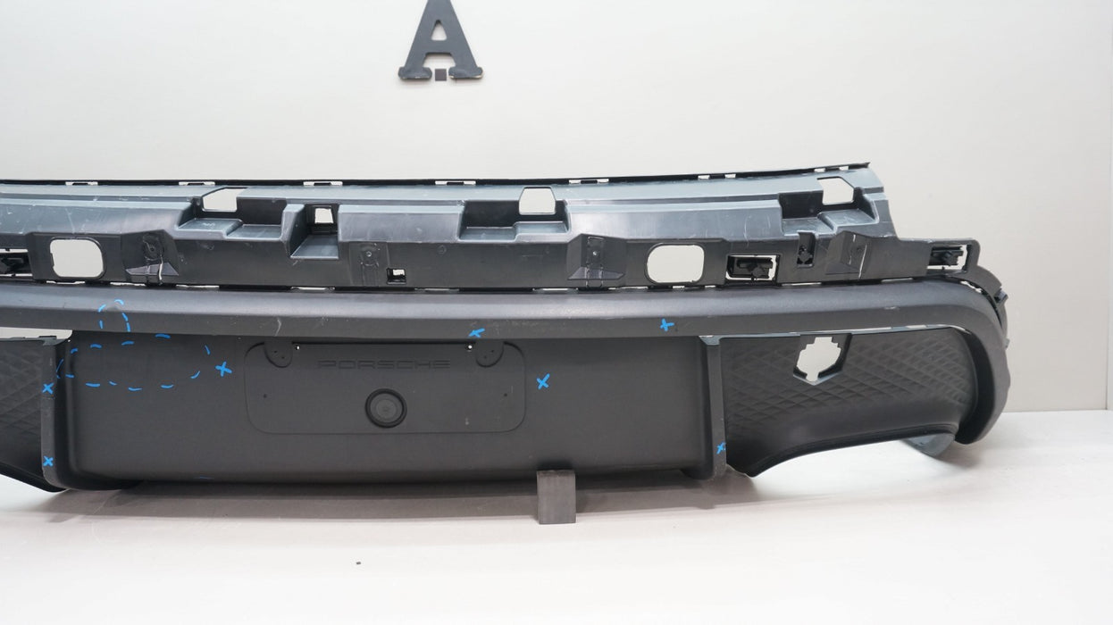2022-2024 PORSCHE MACAN REAR LOWER BUMPER VALANCE PANEL OEM 95B807521A