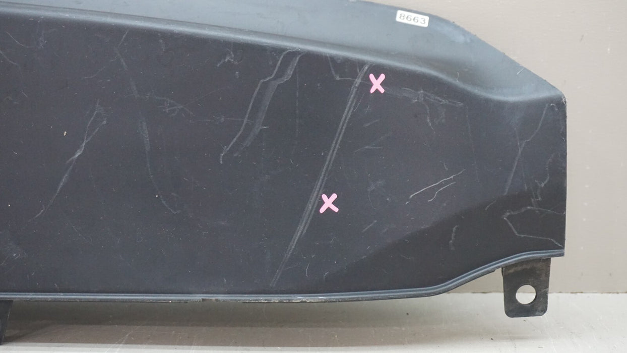 2016-2018 HONDA CIVIC REAR LOWER BUMPER VALANCE GARNISH OEM 71502-TBA
