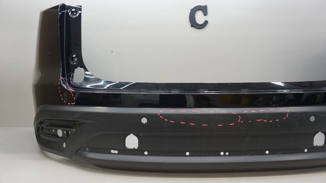 2016-2020 MAZDA CX-9 TOURING REAR BUMPER COVER W/ SENSOR HOLE OEM TK48-50-221