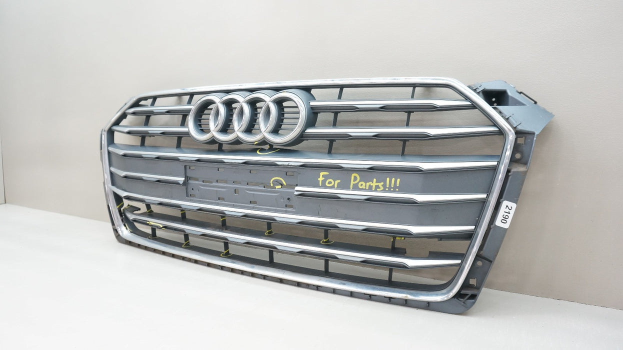 *FOR PARTS* 2018-2019 AUDI A5 FRONT RADIATOR GRILLE GRILL 8W6853651AB OEM