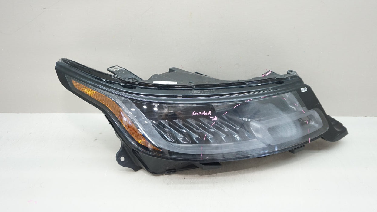 2018-2022 RANGE ROVER SPORT L494 RIGHT SIDE HEADLIGHT LED OEM JK62-13W029