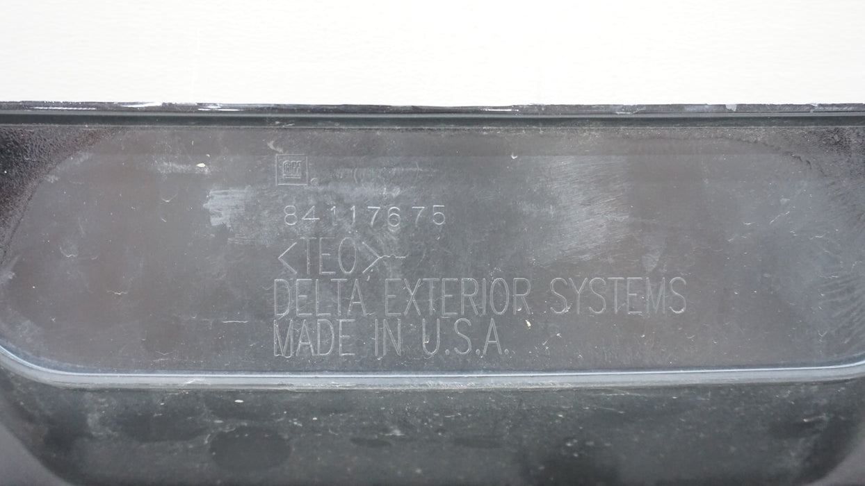 2018-2020 CHEVROLET TRAVERSE REAR UPPER BUMPER COVER PANEL OEM 84117675