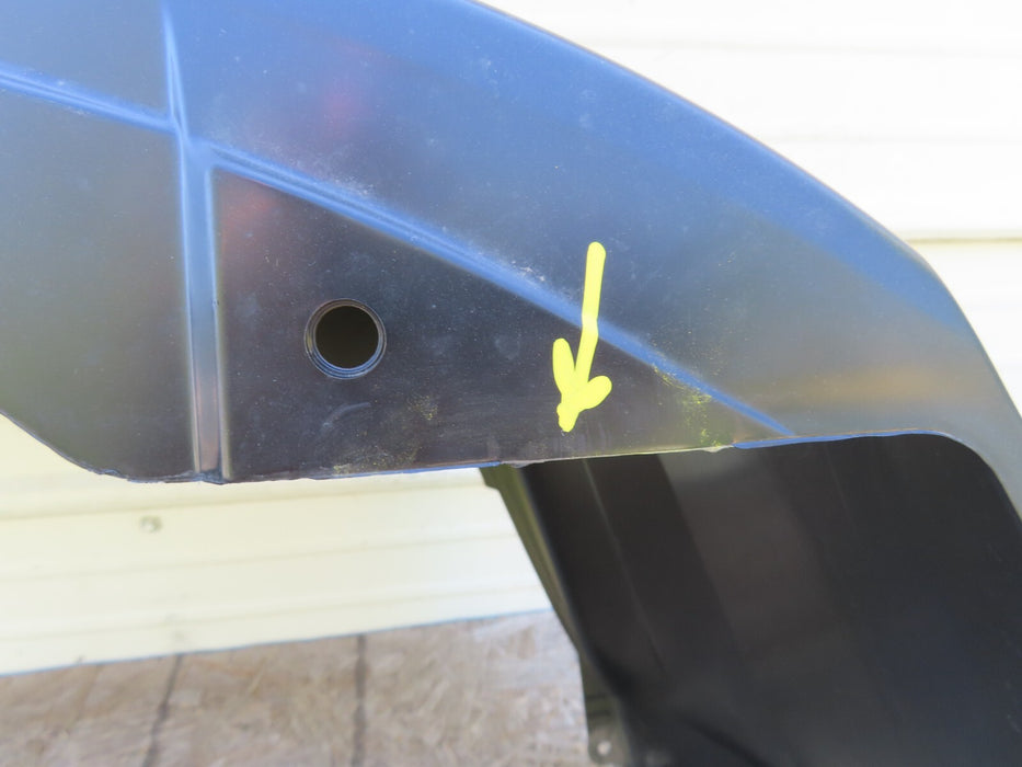 2007-2012 NISSAN SENTRA S SL 4DR SEDAN REAR BUMPER COVER PANEL OEM 85022-ET80A