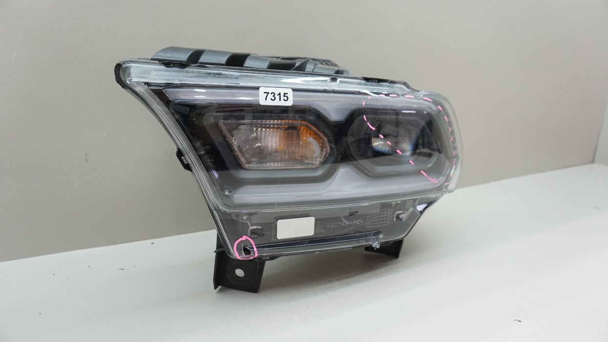 2021-2024 DODGE DURANGO FRONT LEFT DRIVERS SIDE HEADLIGHT LED OEM 22 23