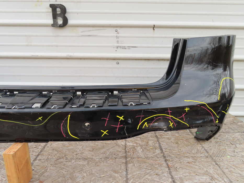 2015 -2019 MERCEDES GLE AMG W166 REAR BUMPER COVER OEM A 166 885 09 38