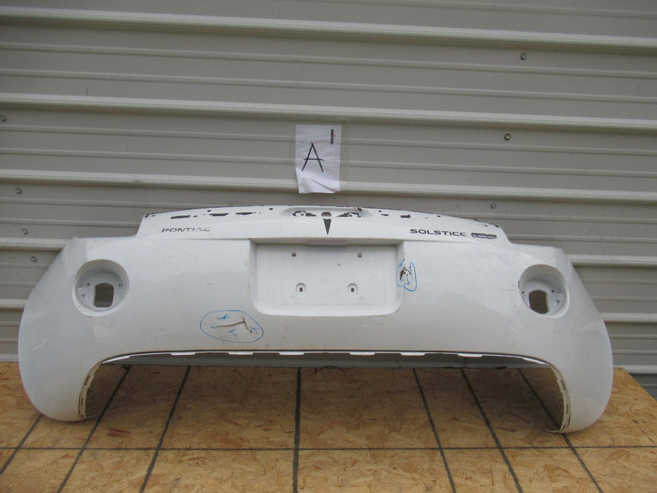 2007-2009 PONTIAC SOLSTICE REAR BUMPER COVER PANEL PLASTIC 15811443 07 08 09 OEM