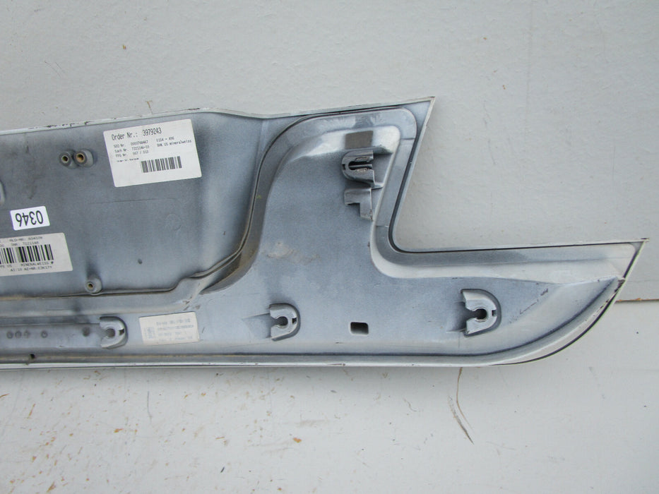 09-15 BMW  F01 F02 740 750 760 REAR TRUNK LICENSE PLATE PANEL COVER TRIM OEM