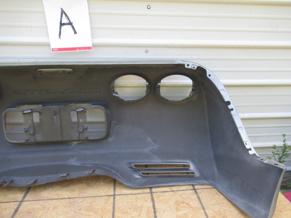 1997-2004 CHEVROLET CORVETTE C5 REAR BUMPER COVER PANEL PLASTIC 98 99 00 01 OEM