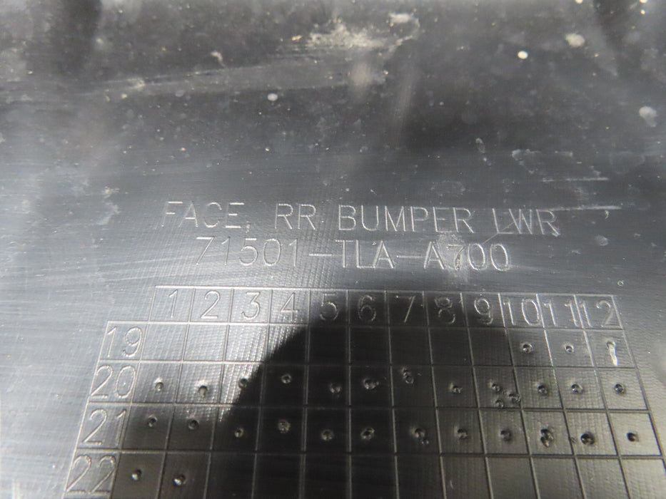 2020 2021 2022 HONDA CR-V REAR BUMPER COVER OEM 71501-TLA-A700