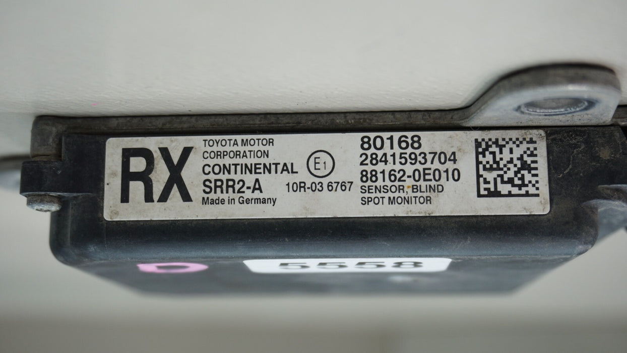 2013-2015 LEXUS RX350 BLIND SPOT MONITOR SENSOR 88162-0E010 OEM 2014