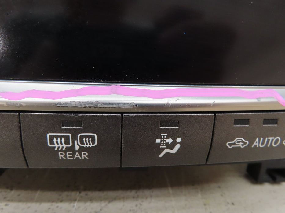 2007-2010 LEXUS LS460 LS600HL NAVIGATION GPS TOUCH SCREEN W/CLIMATE CONTROL