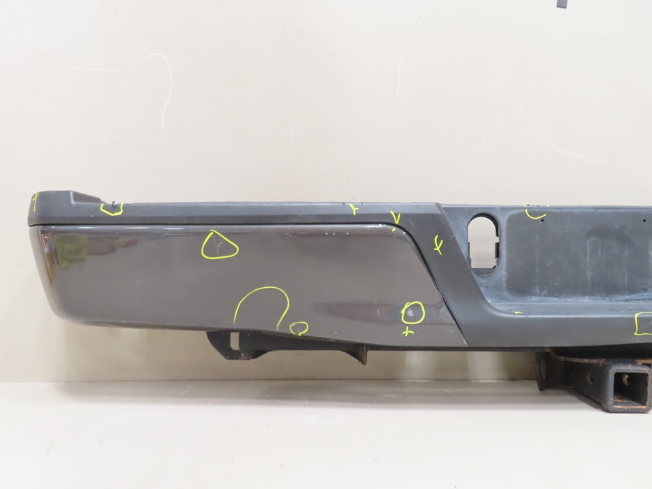 2015-2020 FORD F-150 REAR METAL BUMPER STEP PLATE COVER W/ TOW TOWING HITCH OEM